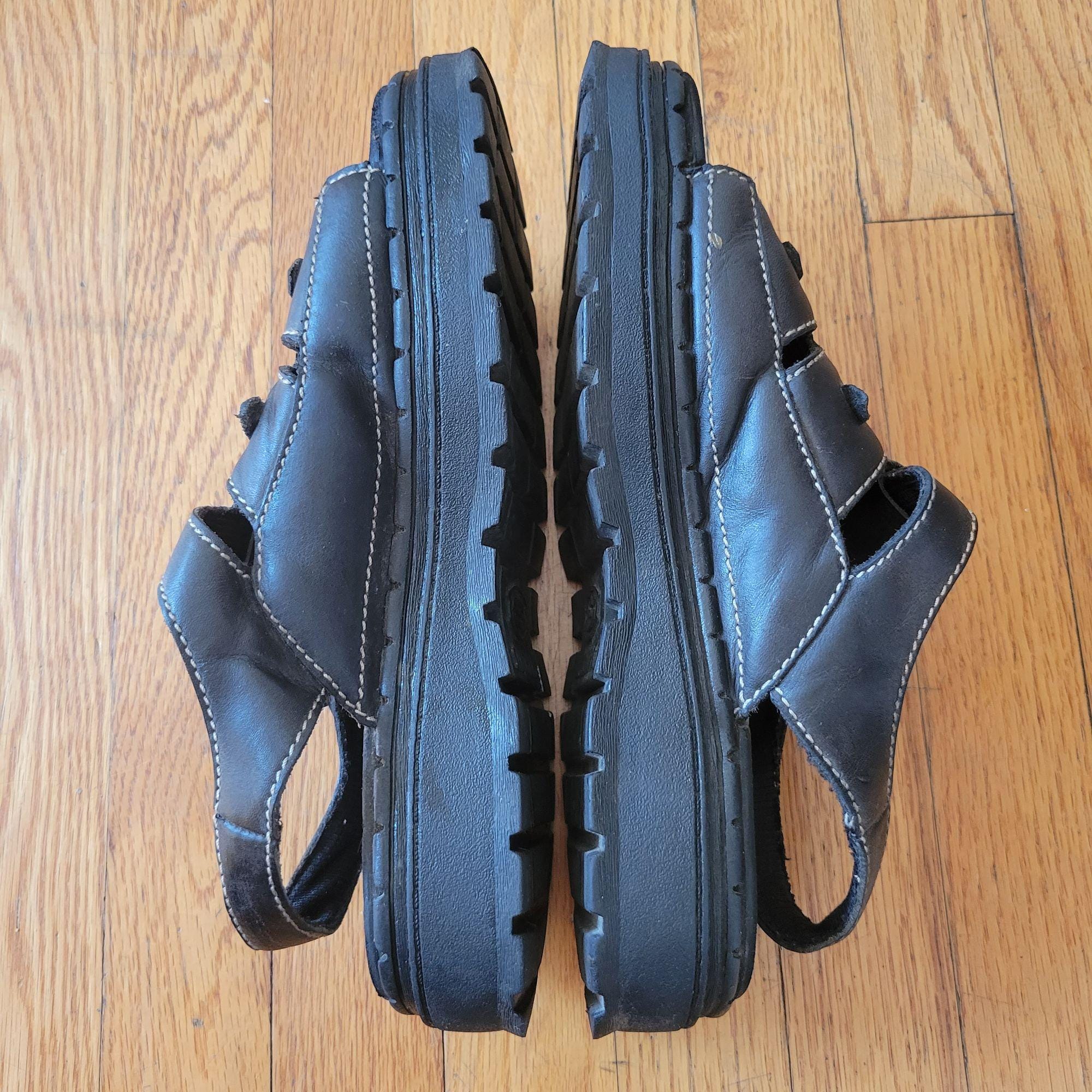 Skechers Chunky Black Fisherman Sandals 11 Open Toe 90s Y2K  display picture 1