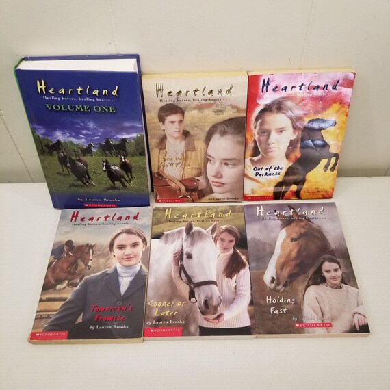 Buy 8 Heartland Book Lot Lauren Brooke SC Incomplete Horse Lover Online in  India - Etsy