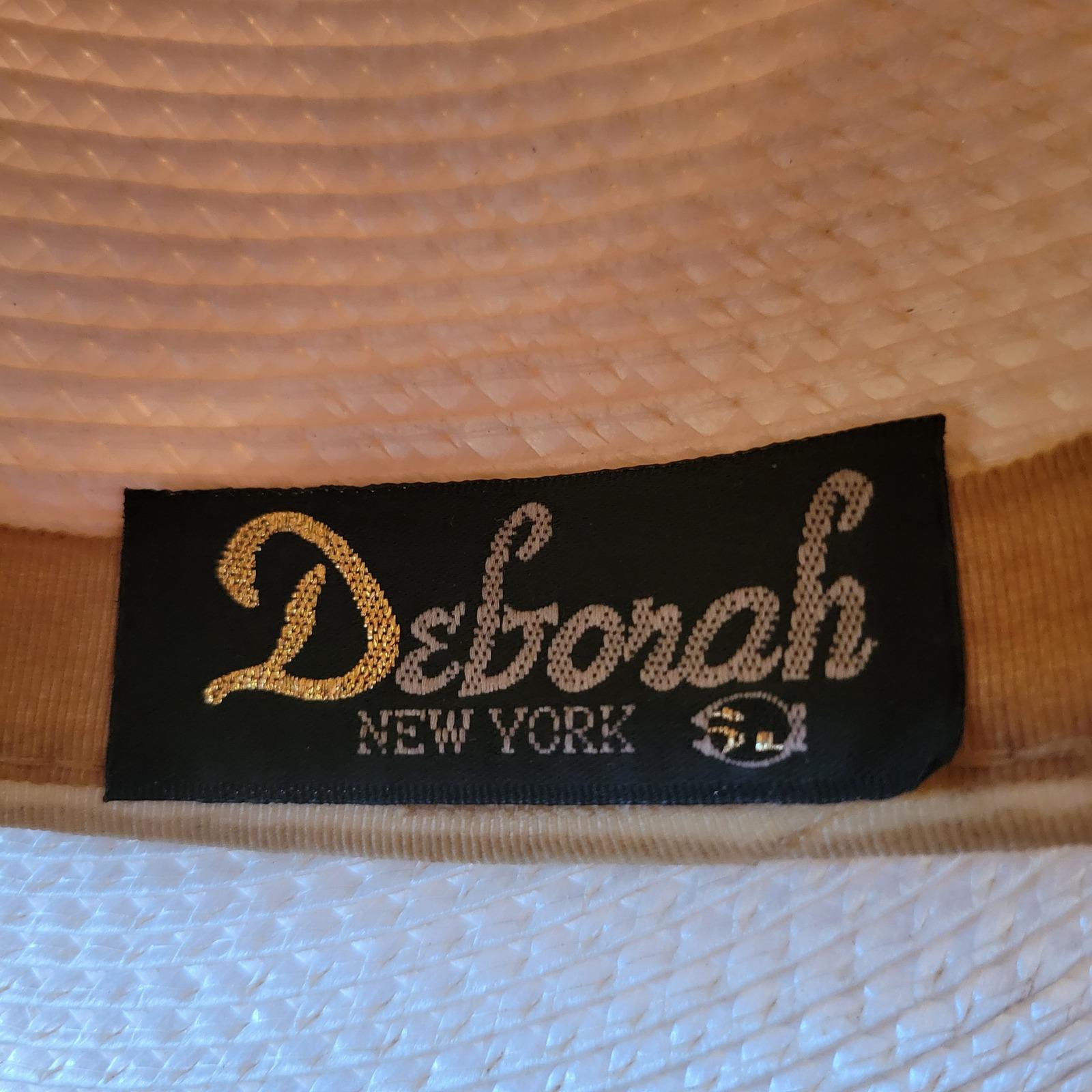 Deborah NY Ivory Hat Beaded Floral Embellished Formal‎ Derby Decor 60s 70s USA Deborah NY Ivory Hat Beaded Floral Embellished Formal Derby  main image 3