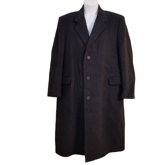 Vintage Silver Cloud Cashmere Blend Trench Coat P… - image 1