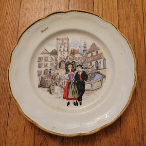 6 assiettes semi creuses italienne Ceramica Primula made in italy - Arts de la table