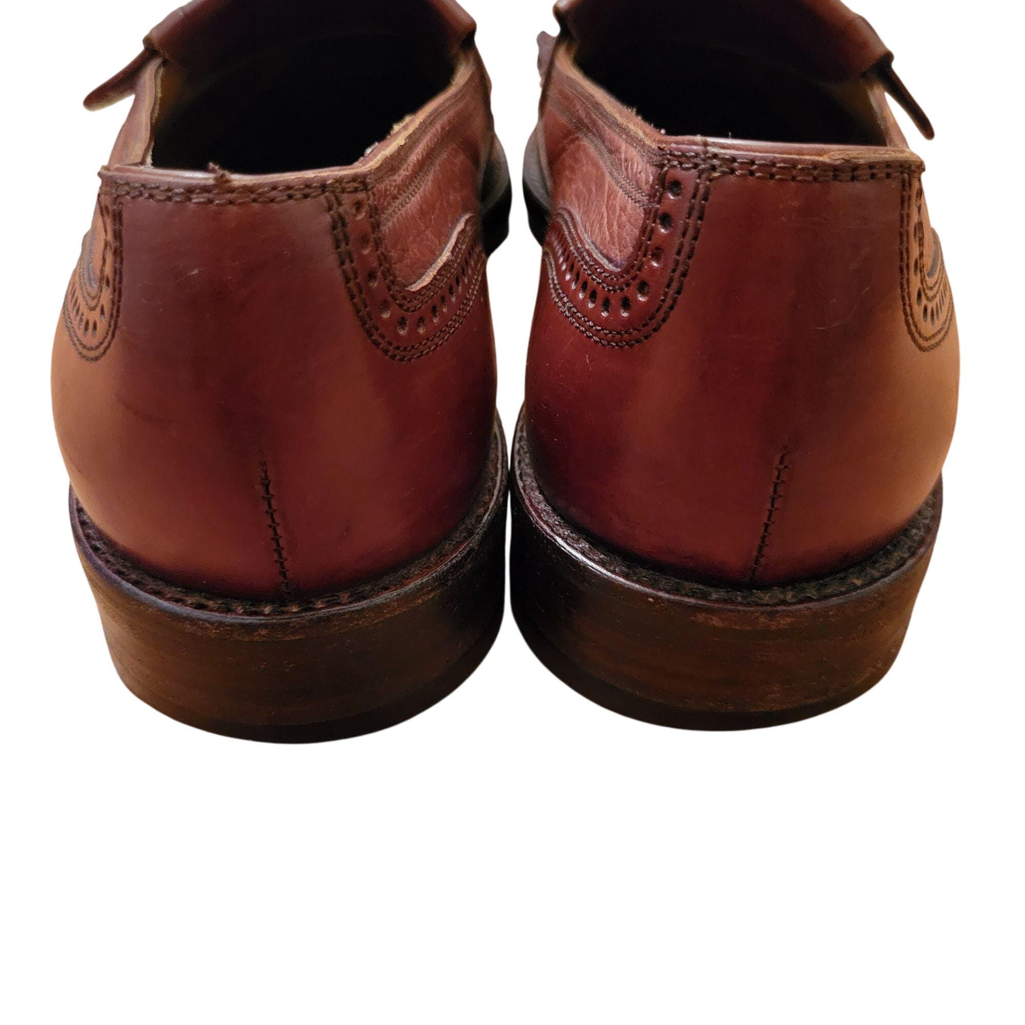 Cole Haan Bragano Brown Italian Leather Loafers Kiltie  display picture 2