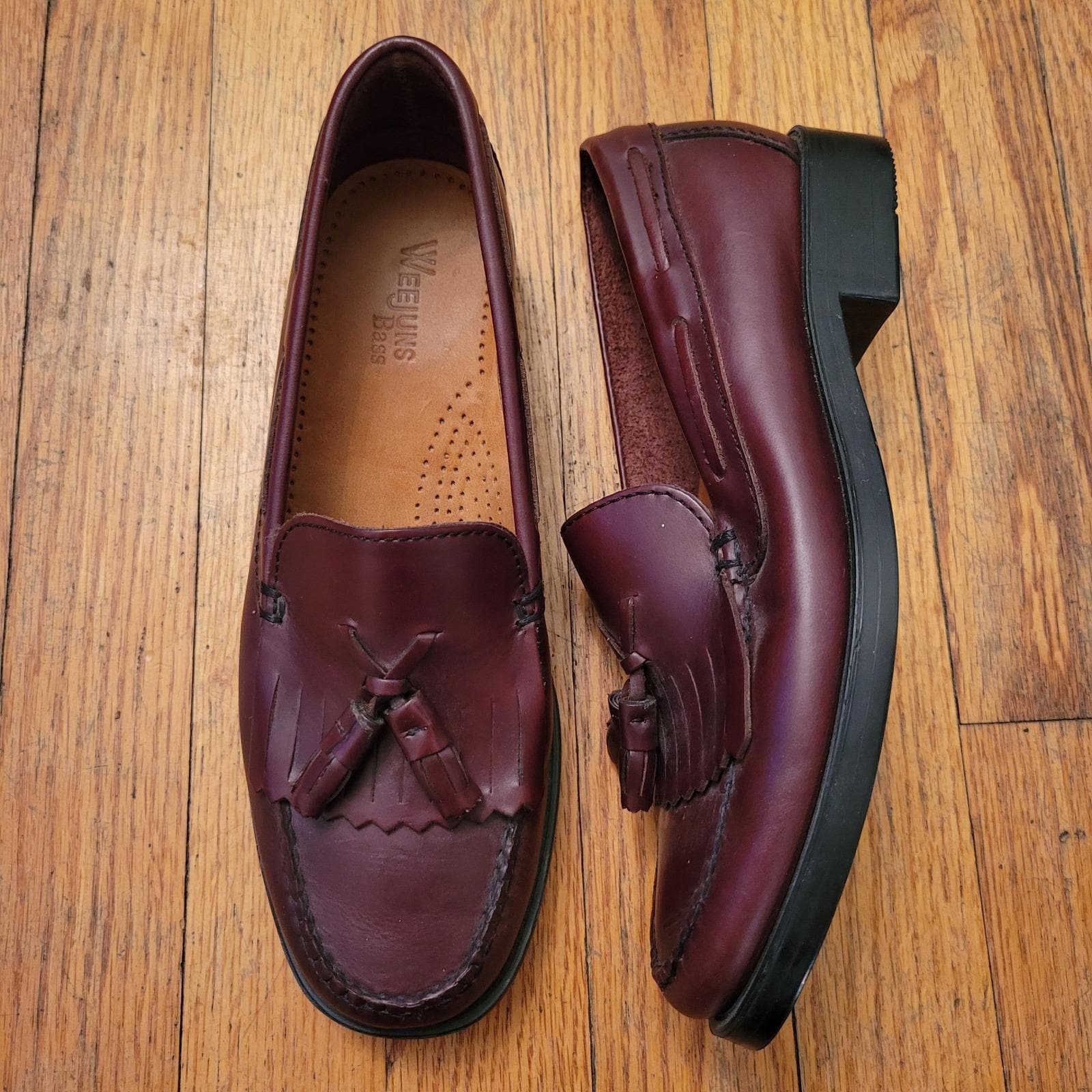Vintage Tassel Loafers - Etsy