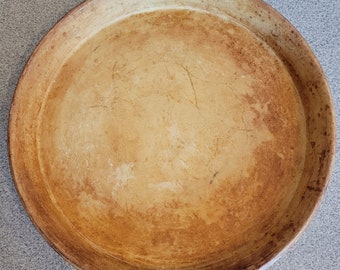 11.5 In Pampered Chef Stoneware Round Pie Cake Pan Deep Dish Pizza