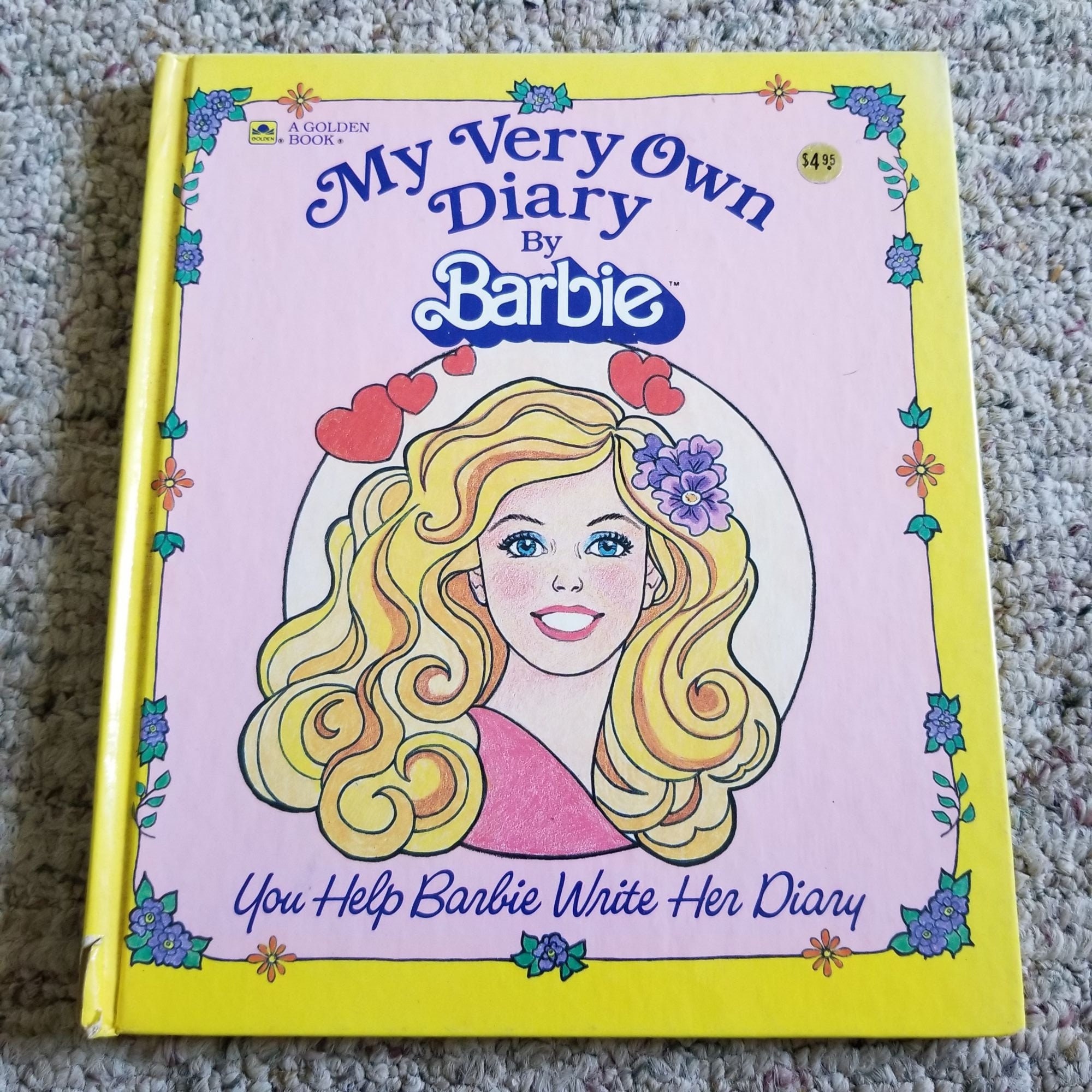 Barbie Hardcover Books Grolier 1998 Set of 10 Diary Fill in Blank Etsy Canada