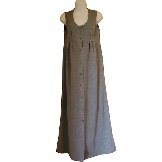 Byer California 9 10 Gray Jumper Maxi Long Modest… - image 1