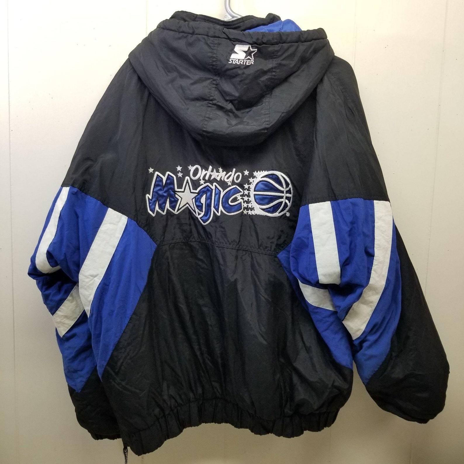 Starter Orlando Magic Jacket Coat L NBA Basketball Team Logo Etsy