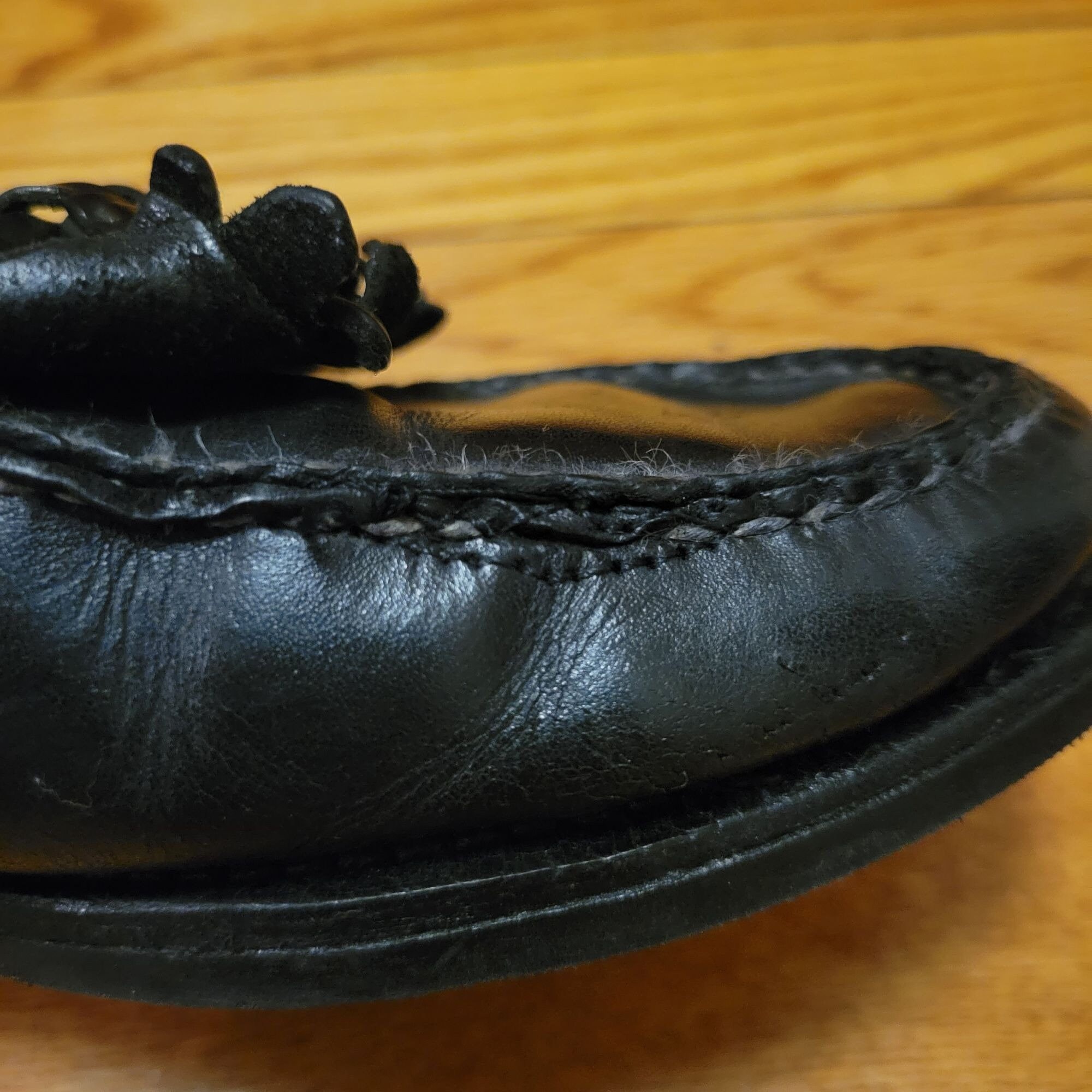 Allen Edmonds 10 Black Leather Loafers Dress Shoes Business 