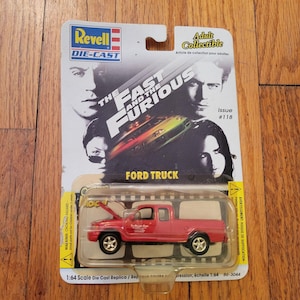 The Fast & Furious 1:64 Scale Die-Cast Red Ford Truck By Revell Adult Collectible