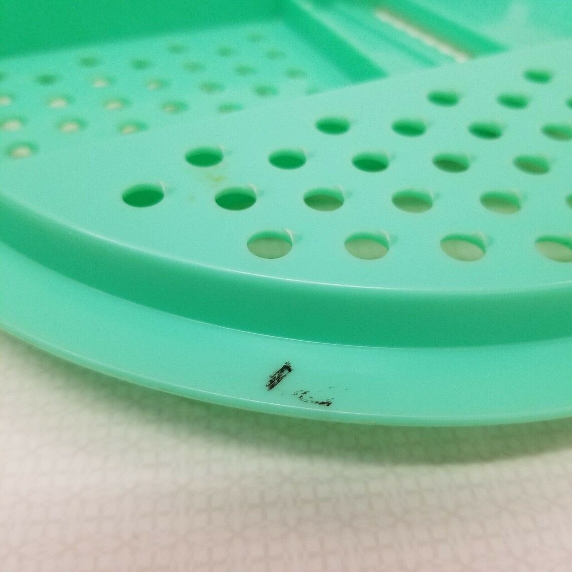 Tupperware Cheese Grater Slicer 2 Piece Green Plastic Bowl 786 Etsy