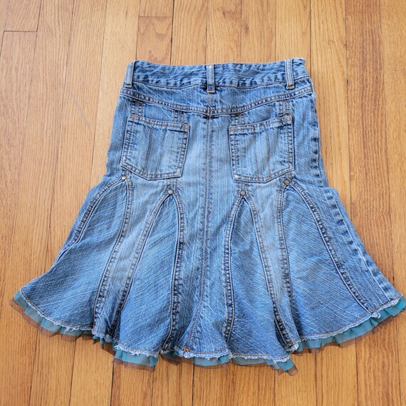 Mary Kate And Ashley 7 Girls Skirt Youth Blue Jea… - image 4