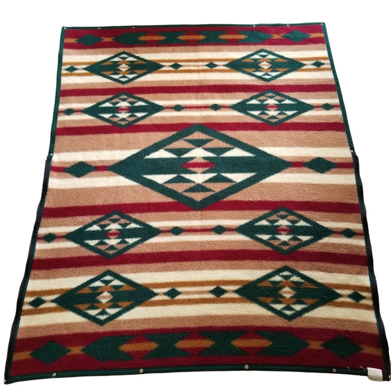 Biederlack Cuddle Wrap Stadium Blanket Aztec Southwestern Etsy