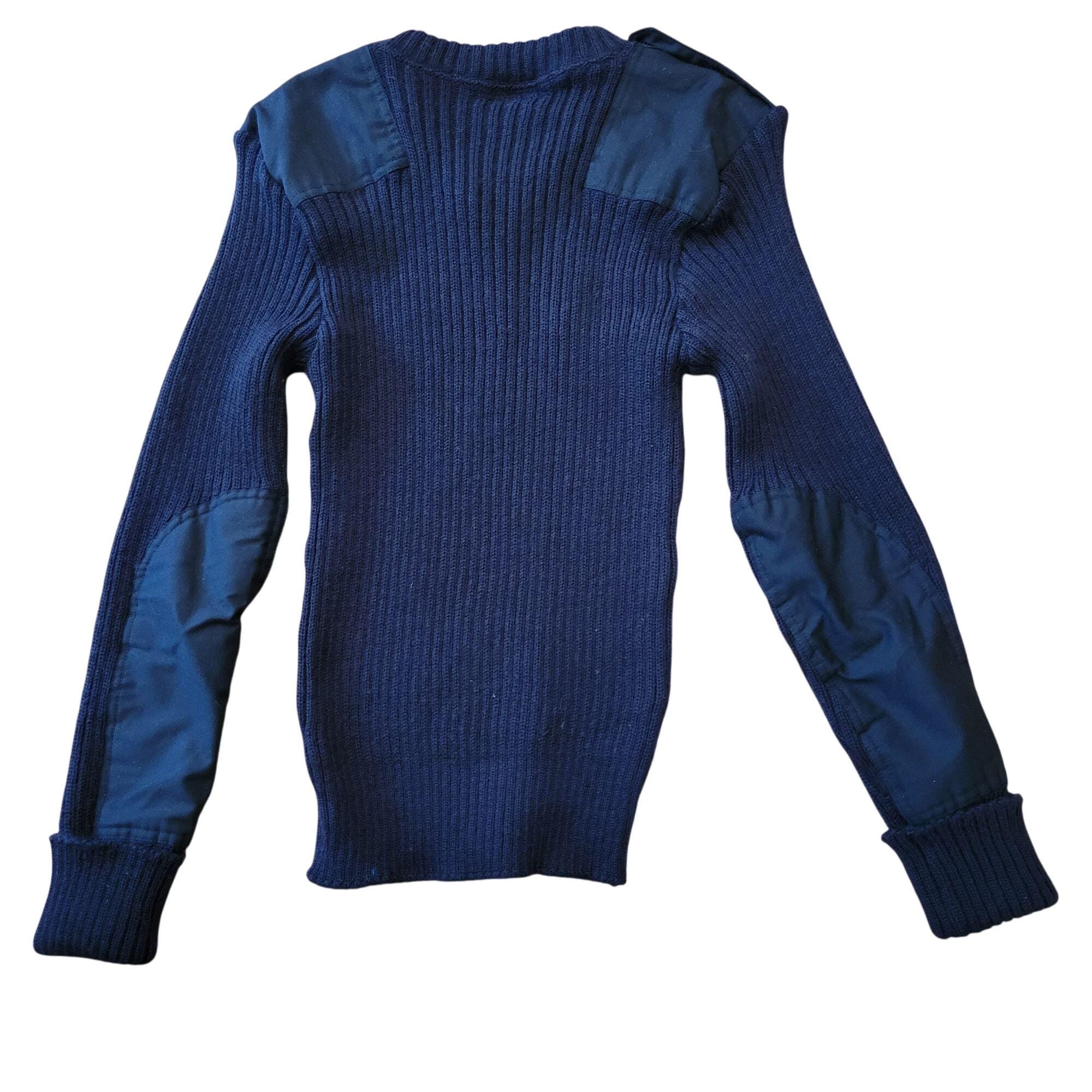 Woolly Pully Black Military Sweater Brigade Quartermasters 40 