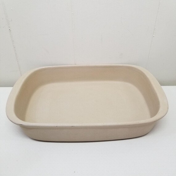 Pampered Chef Stoneware 9x13 Baking Dish Casserole Pan Etsy
