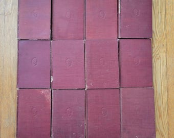 Die Jungen und Mädchen Eigene Bibliothek 12 Bücher Set Elternbund 1905 Hardcover Sammlung