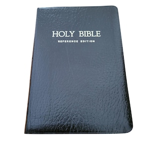 KJV Holy Bible Reference Edition 1972 Thomas Nelson Bookmark
