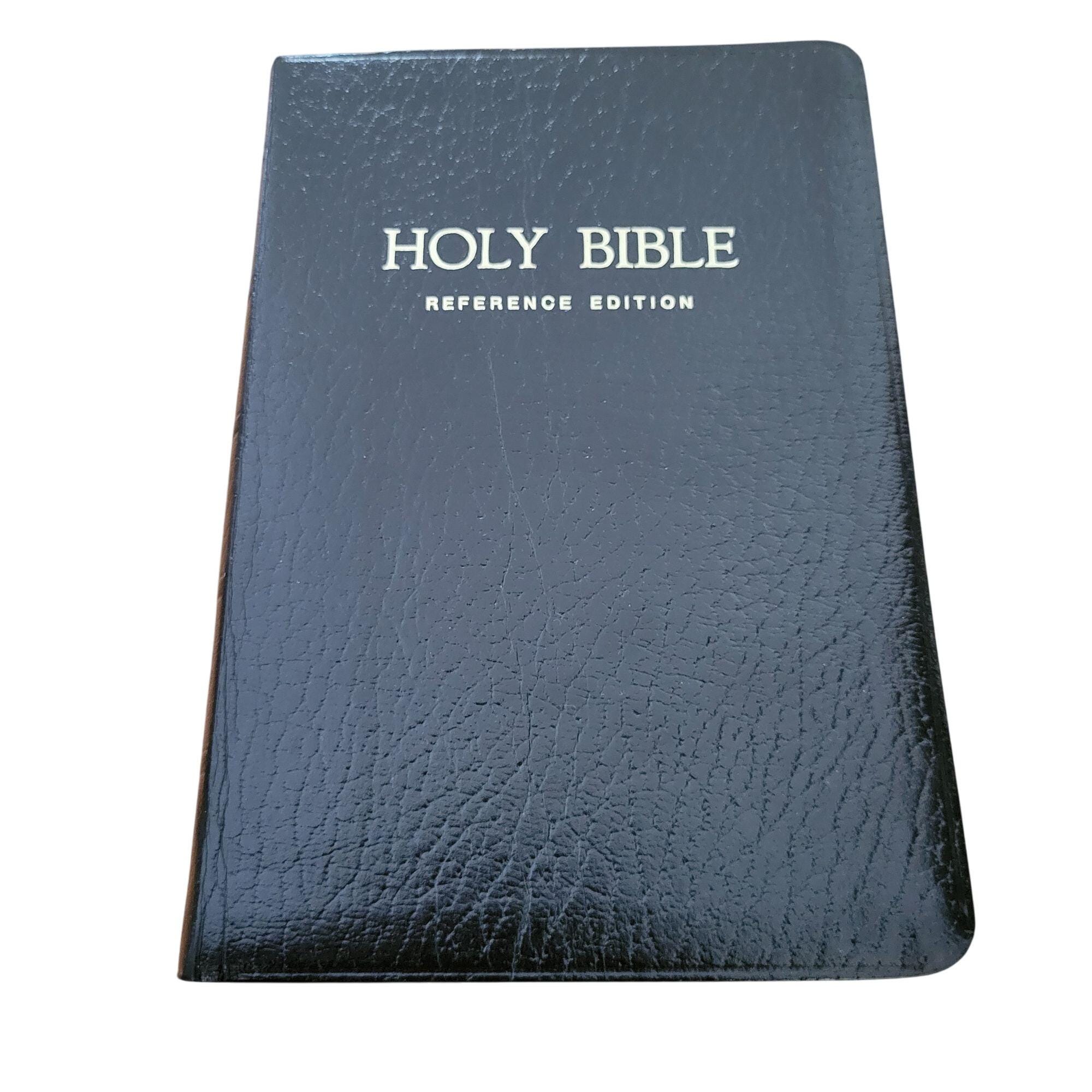 KJV Holy Bible Reference Edition 1972 Thomas Nelson Bookmark