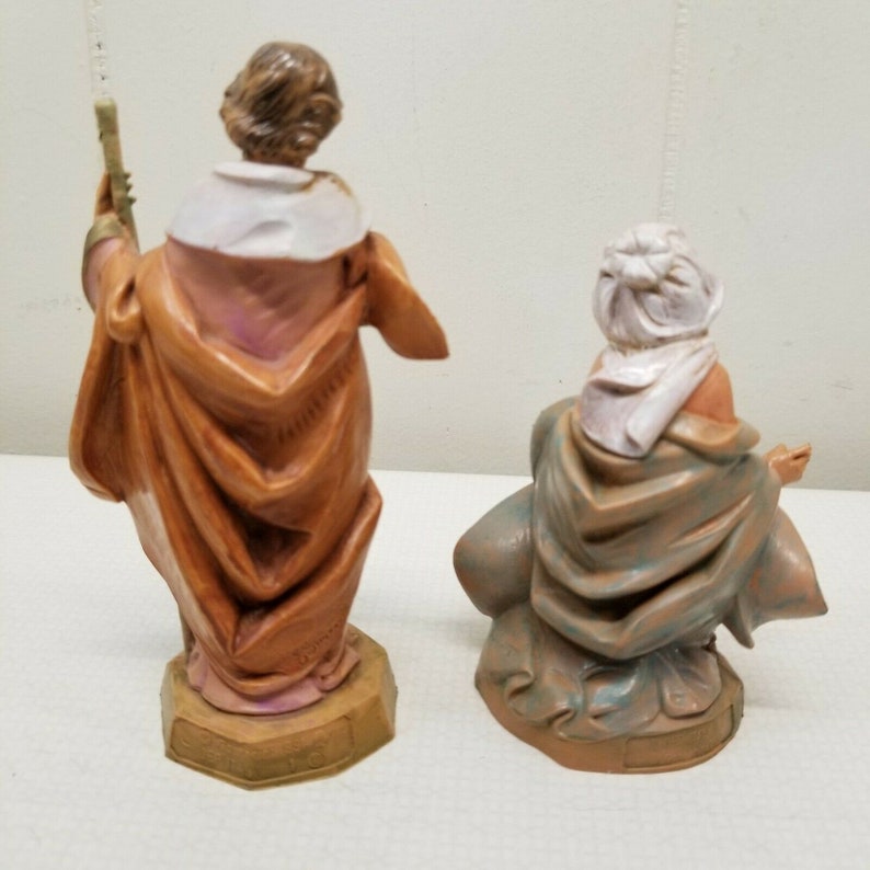 Fontanini Figurine Italy Collectible MARY JOSEPH Nativity Etsy