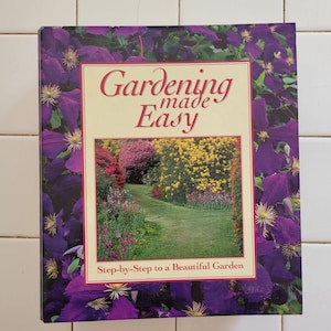Carpeta de jardinería fácil Tarjetas educativas Grupos 7 a 12 INCOMPLETO