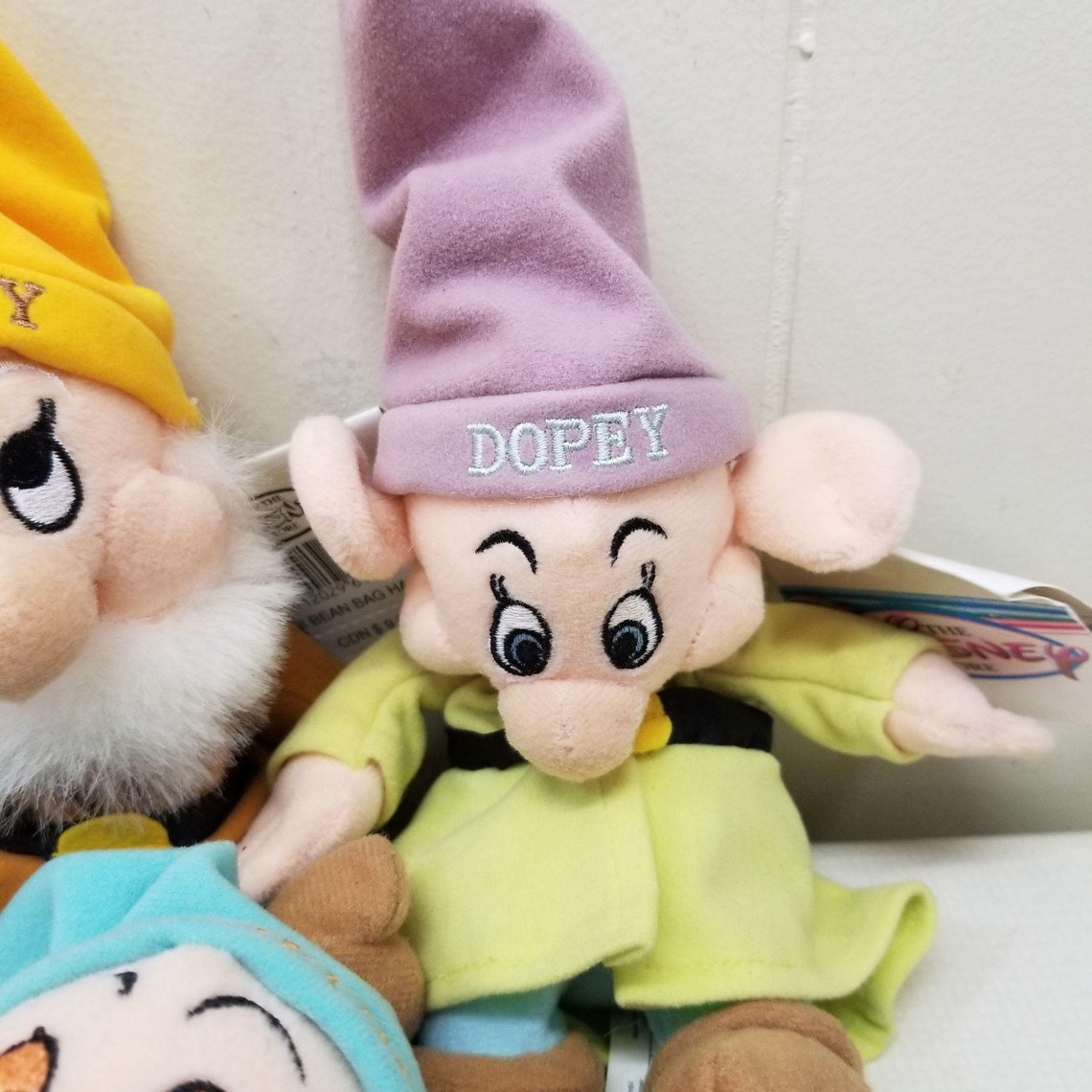 Seven Dwarfs Mini Bean Bag Plush Stuffed Toys Collectible | Etsy