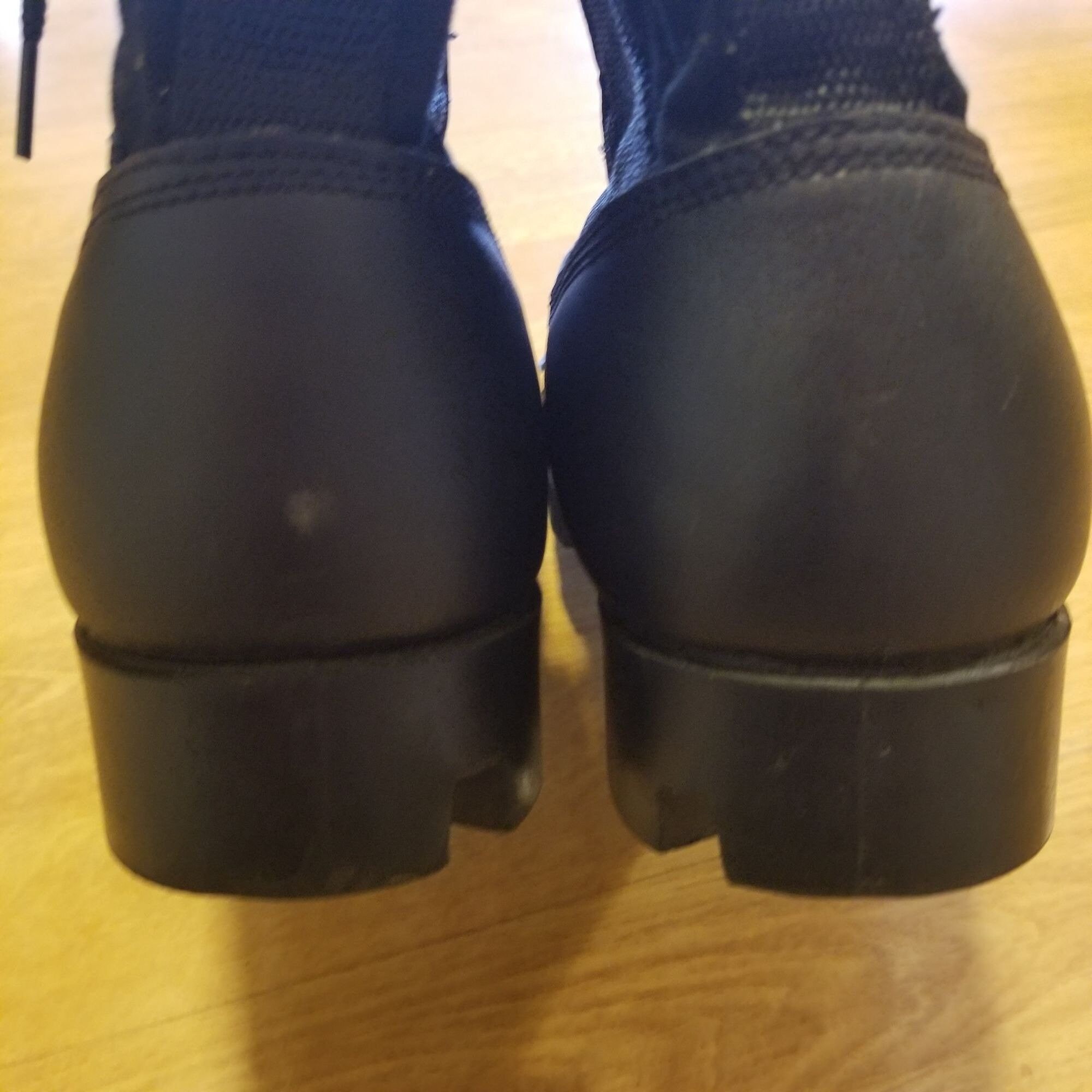 Rothco 9R Black‎ Military Combat Boots Lace Up Moto Grunge High Top Rothco 9R Black Military Combat Boots Lace up Moto Grunge  main image 3