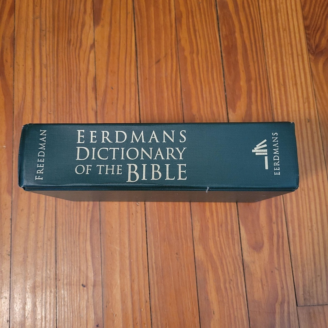 Eerdmans Dictionary of the Bible Hardcover Book David Noel Freedman 2000 Reference Book - Etsy
