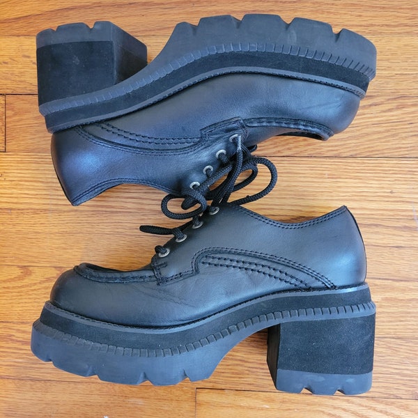 90s chunky platform shoes