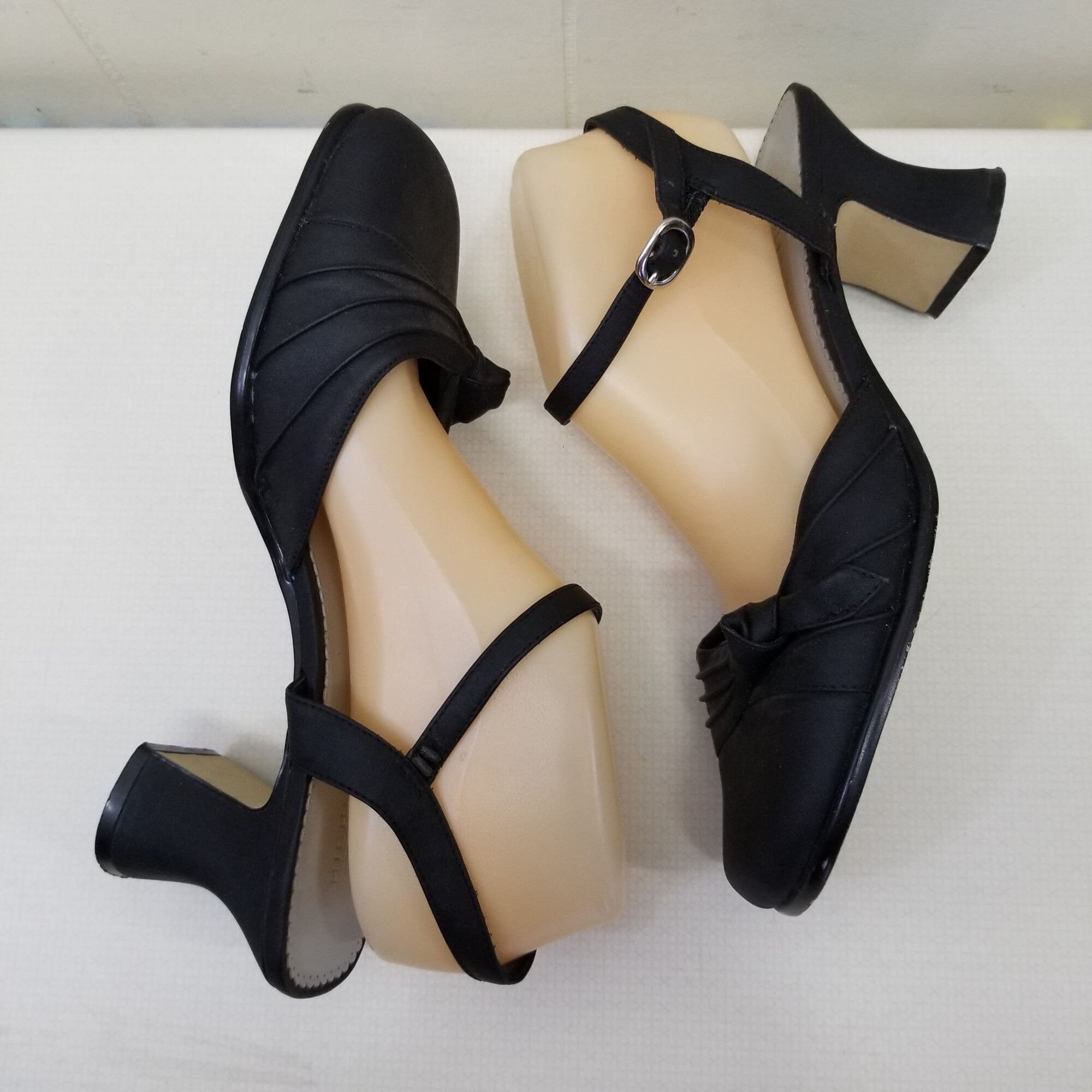 Highlights 10 Black Chunky Heels 