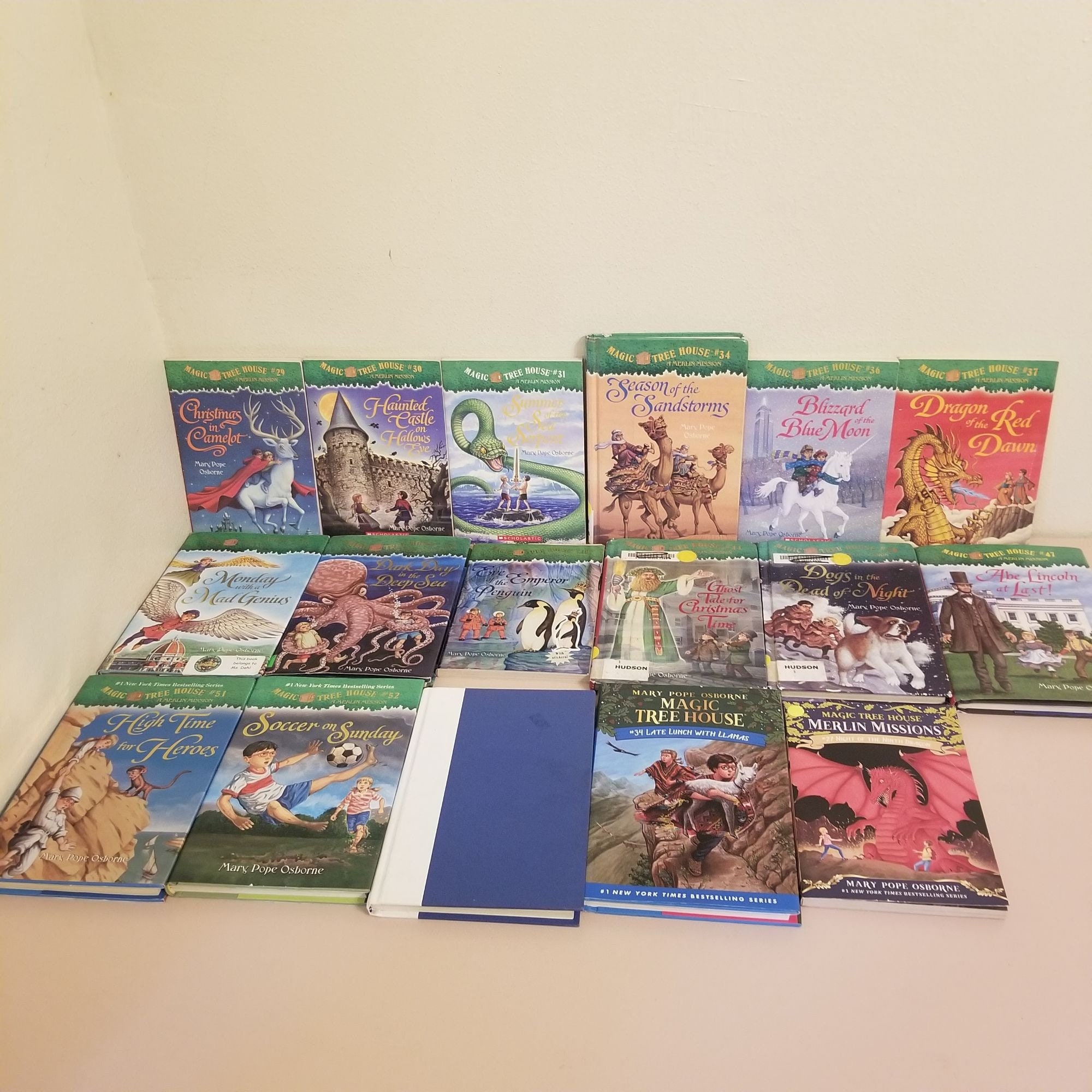 39 Magic Tree House Book Lot Set Teacher Home School Summer Reading Program