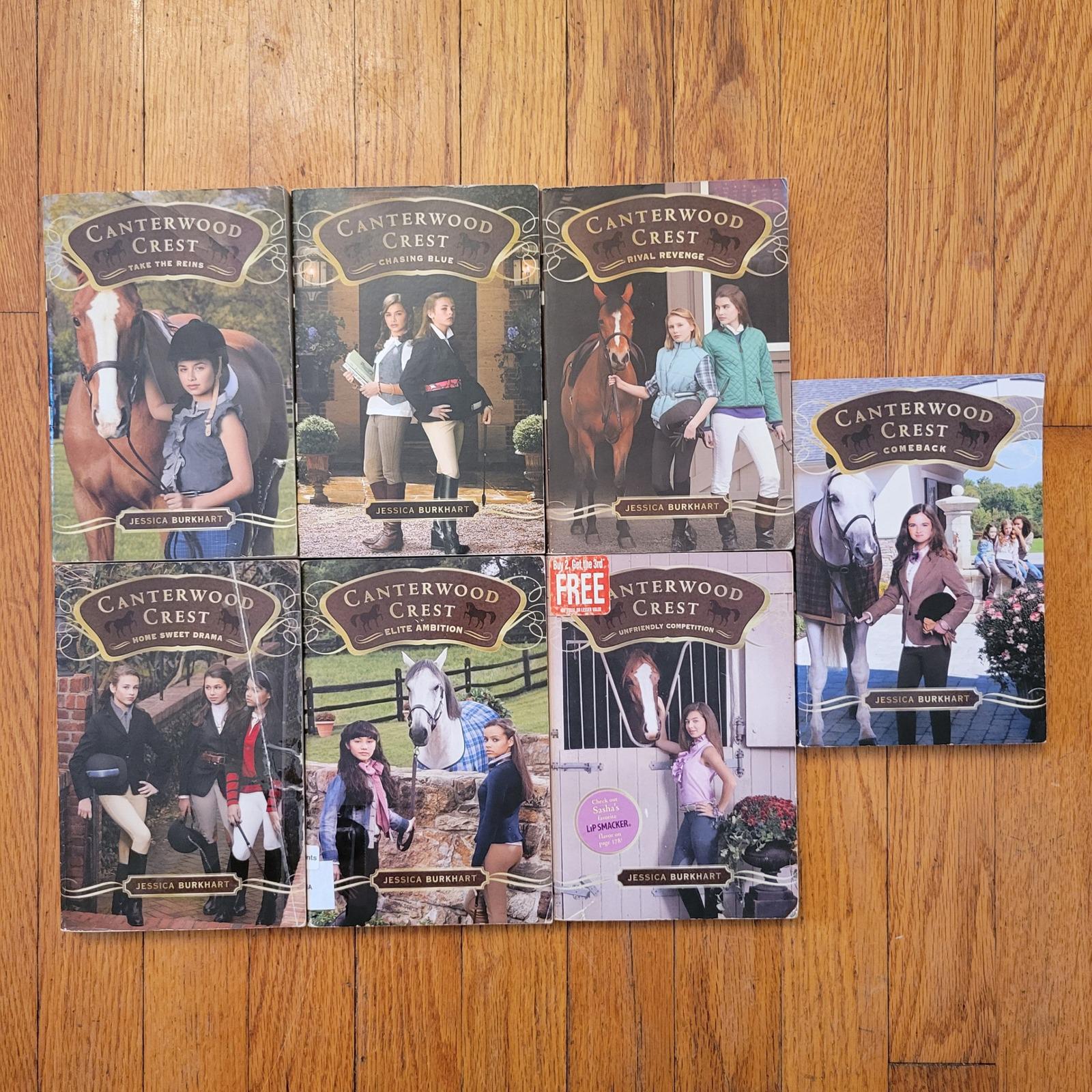 7 Canterwood Crest Book Set Jessica Burkhart Paperback Series 