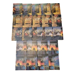 World Book Encyclopedia Set - Etsy