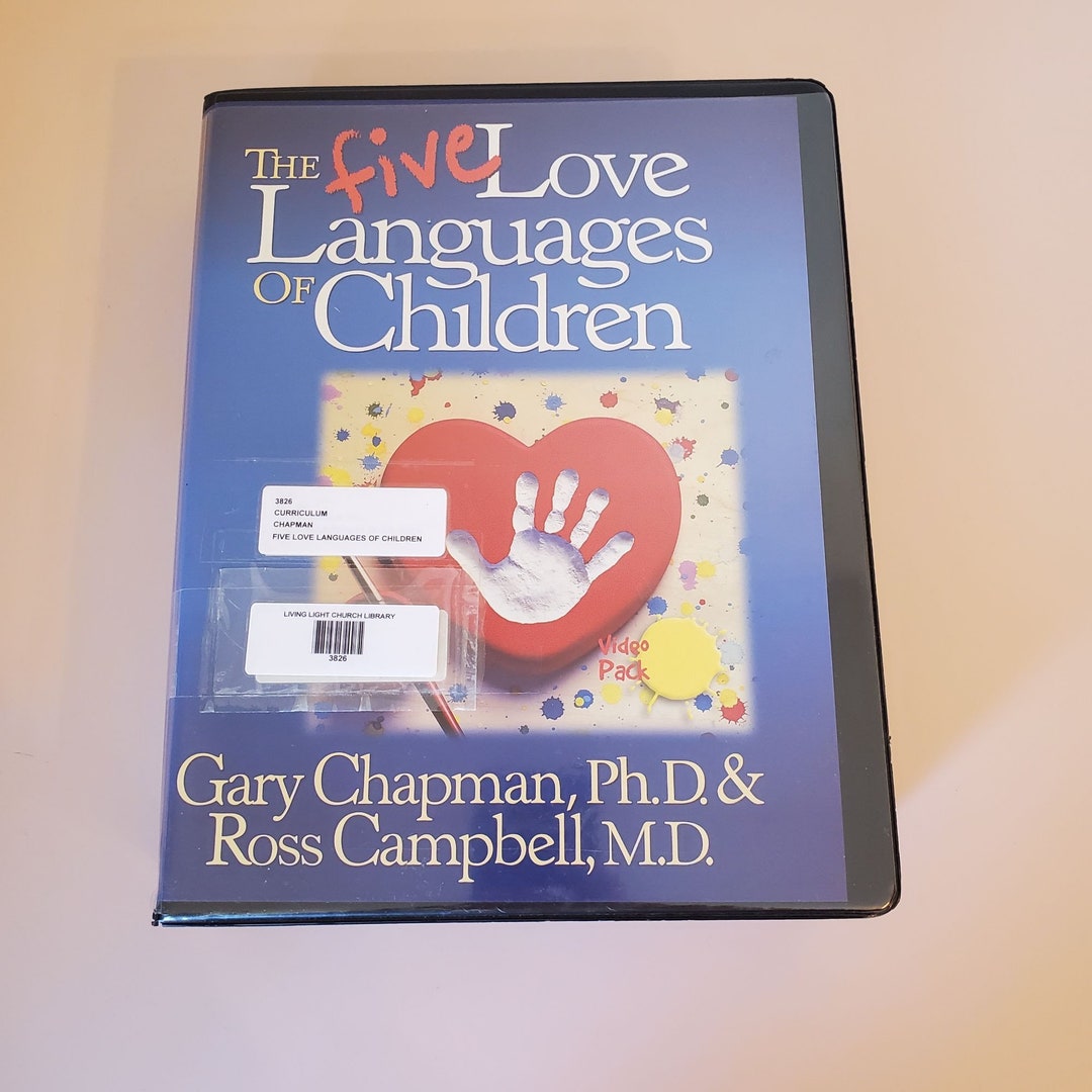 5 Love Languages Children Gary Chapman Vhs Cassette Book Parent 5 Love Languages Children Gary Chapman Vhs Cassette Book Parent