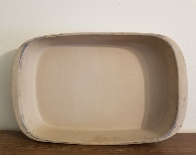 Pampered Chef Stoneware 9x13 Baking Dish Casserole Pan Rectangular Baker Etsy