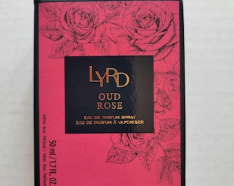 Avon LYRD Oud Rose Eau De Parfum Spray 50ml Romantic Spicy Saffron Velvety Patchouli Fragrance Gift