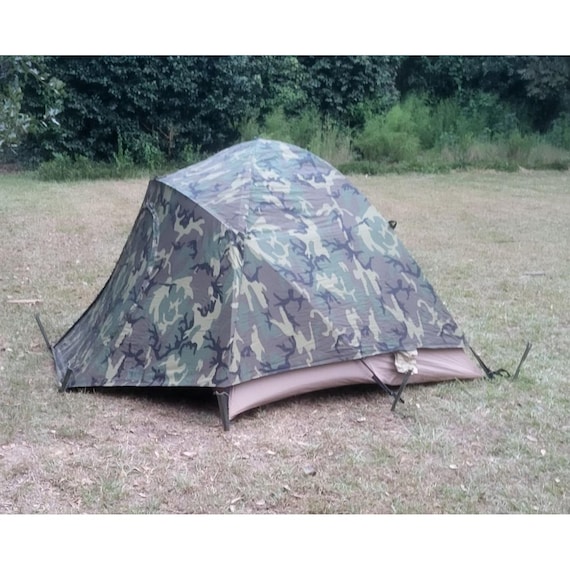 Diamond Brand Marine Combat Tent Camouflage Person USA Military