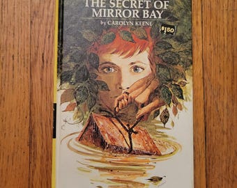 Grosset Dunlap Nancy Drew Book 49 Secret of Mirror Bay 1972 Carolyn Keene Decor