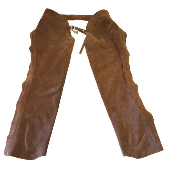 Chaps Western Chinks En Cuir Pour Adulte – Trail Riding (Neuf, Inde)