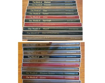 Time Life Library Of Art 26 Volume Set The World Of Series Hardcover Slip Case Collection