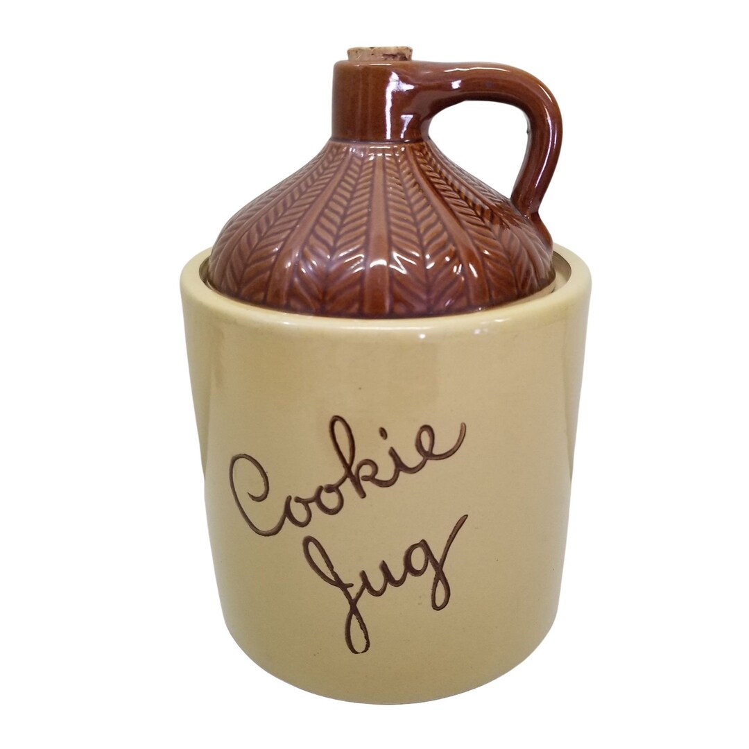 Monmouth Cookie Jug Cookie Jar Vintage Home Decor Kitchen Etsy