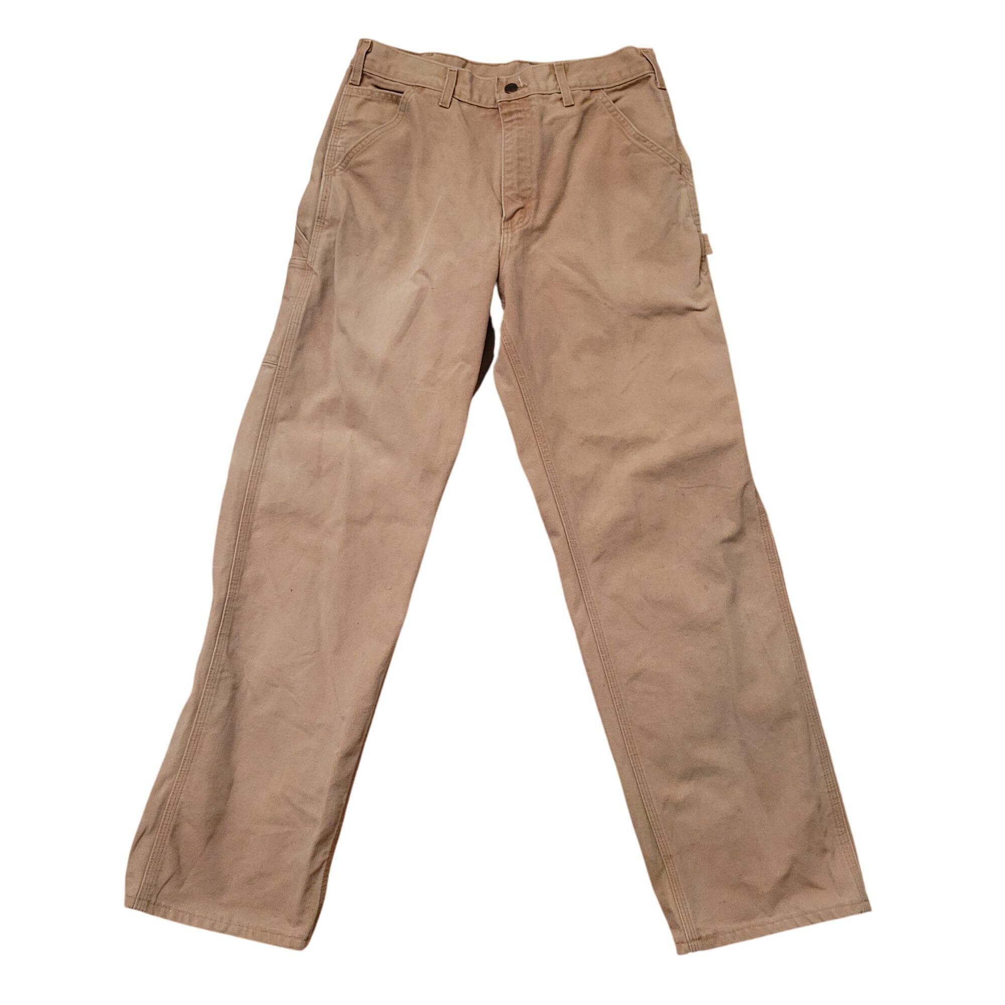 USA製 Carhartt painter work pants Carhartt Canvas Work Pants Carpenter Utility B11 Relaxed Fit USA