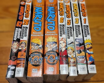 12 libri Anime Manga Naruto Shonen Jump Giappone Graphic Novels Fumetti Masashi Kishimoto