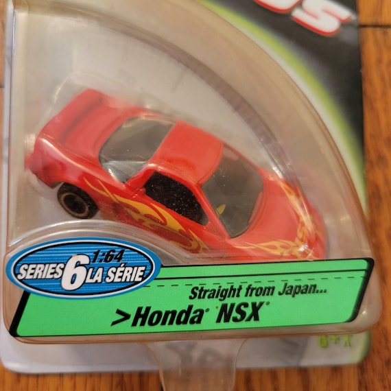 Fast Furious Die-cast 1:64 Scale Honda NSX Red Toy Car Series 6 LA