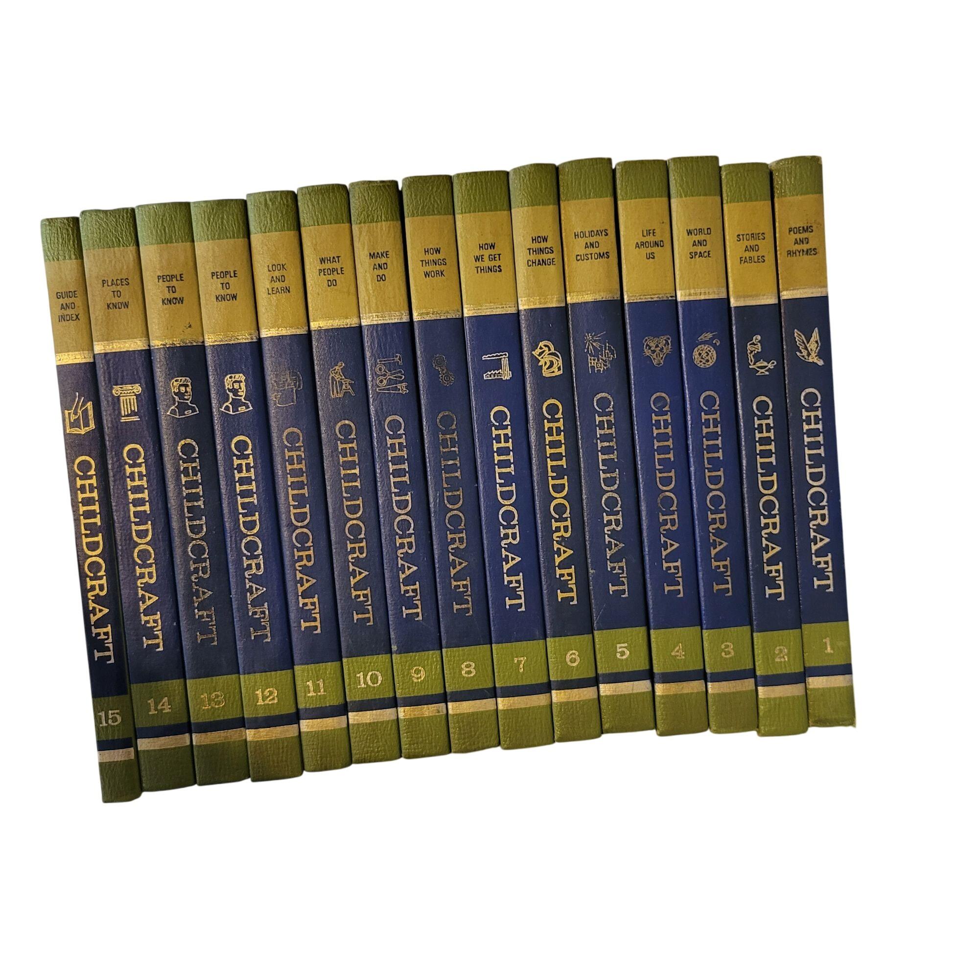 CHILDCRAFT 英語絵本　アンティーク　全巻セット Childcraft Book Set - Etsy