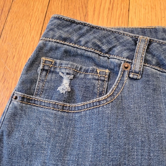 Est 1946 Denim 16 Long Midi Blue Jean Skirt Modes… - image 6