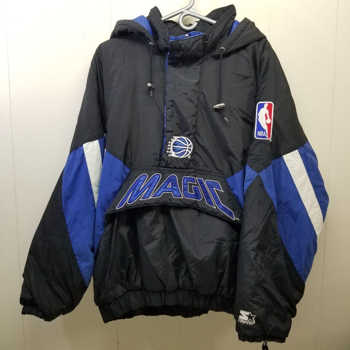 Starter Orlando Magic Jacket Coat L NBA Basketball Team Logo Etsy