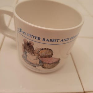 Eden Peter Rabbit Friends Plastic Melamine Mug 3 in Baby Nursery Gift