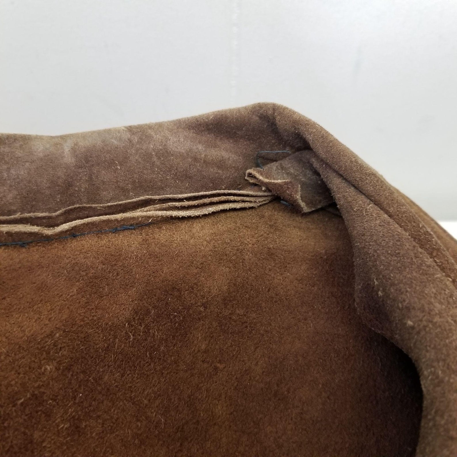 Buckskin Brown Leather Fringed Jacket Coat Homemade Vintage | Etsy