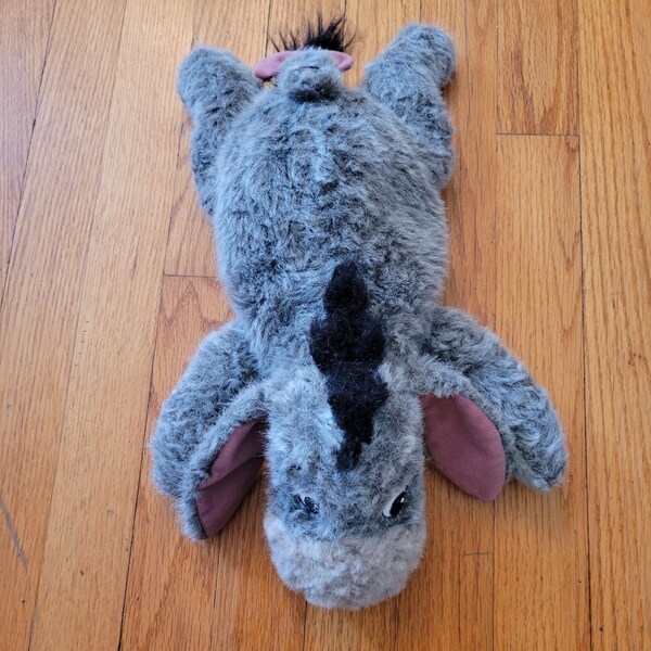 Disneyland Walt Disney World Eeyore Plush Toy Detachable Tail Stuffed Animal