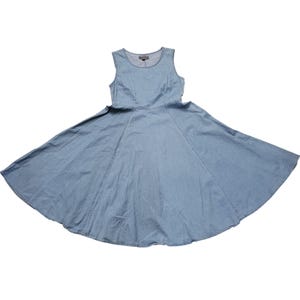 Chambray Jumper Dress - Etsy