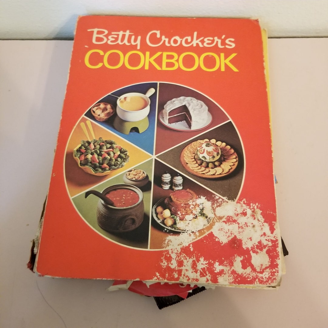 Betty Crocker Pie Cook Book 1971 Hardcover Vintage Decor Well Etsy